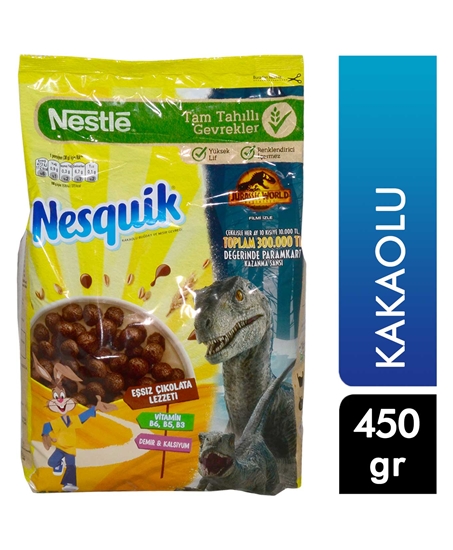 Picture of Nesquik Buğday ve Mısır Gevreği 450 gr Kakaolu
