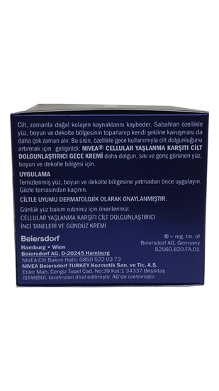 Picture of P-Nivea Cellular Anti-Aging Night Cream 50 ml