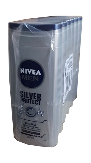 nivea, nivea men, nivea men duş jeli, erkek duş jeli, vücut şampuanı, yüz şampuanı, nivea men silver protect duş jeli 250 ml satın al, nivea men silver protect duş jeli 250 ml fiyat