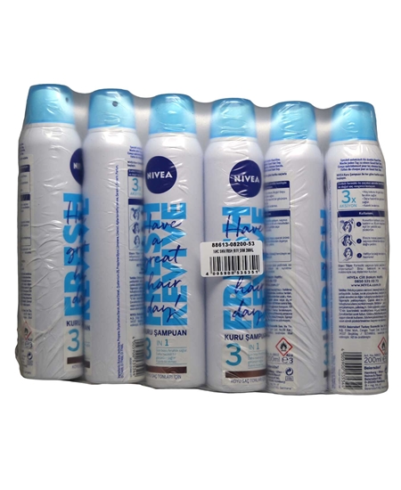 Picture of Nivea Dry Shampoo 200 ml Dark Hair Tones