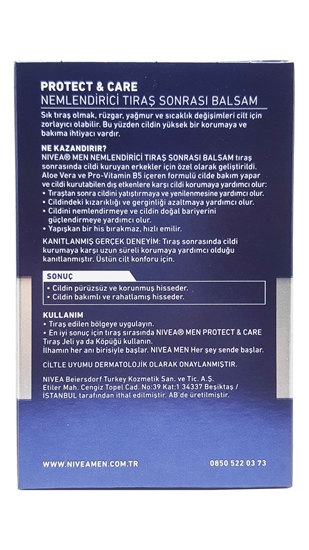 Picture of Nivea Men After Shave Balm 100 ml Protect & Care Moisturizing