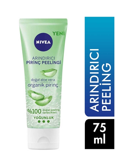 Picture of Nivea Organic Rice Peeling Aloe Vera 75 ml Green