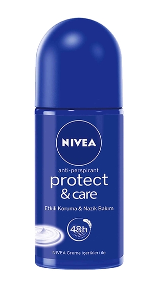 nivea, nivea rollon, rol on, rolon, roll on, nivea kadın roll on, kadın roll on, ter kokusu önleyici, ter önleyici, nivea Protect & Care roll on 50 ml satın al, nivea Protect & Care roll on 50 ml fiyat