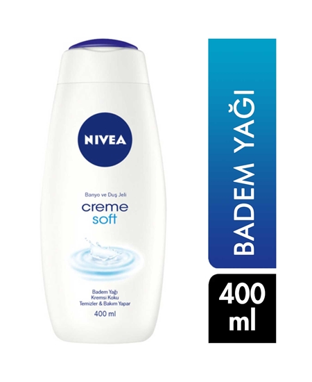 Picture of Nivea Creme Soft Shower Gel 400 Ml with Almond Oil