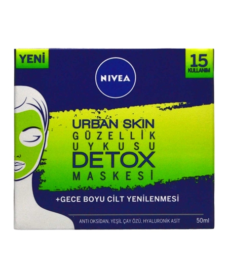 Picture of Nivea Urban Skin Detox Beauty Sleep Mask 50 ml