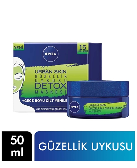 Picture of Nivea Urban Skin Detox Beauty Sleep Mask 50 ml