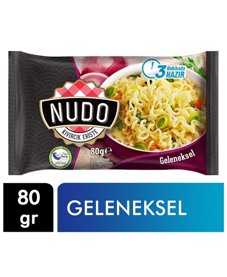 Picture of Nudo Domatesli Poşet Erişte 80 gr