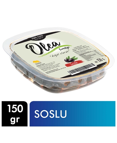 Picture of Olea Familya Siyah Zeytin Vakumlu 150 g X 16'lı Koli Soslu