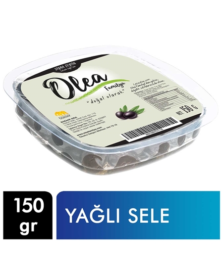 Picture of Olea Familya Siyah Zeytin Vakumlu 150 g X 16'lı Koli Yağlı Sele