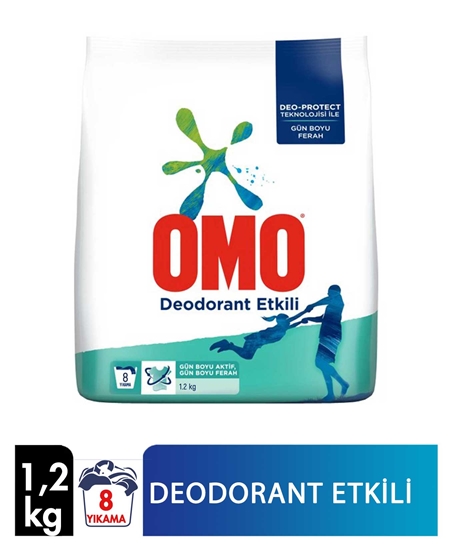 Picture of Omo Matik Powder Laundry Detergent 1,2 Kg Deodorant