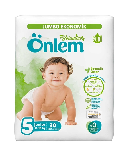 Picture of Önlem Bebek Bezi Jumbo Botanica 30'lu Junior