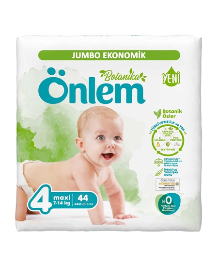 Picture of Önlem Bebek Bezi Jumbo Botanica 44'lü Maxi