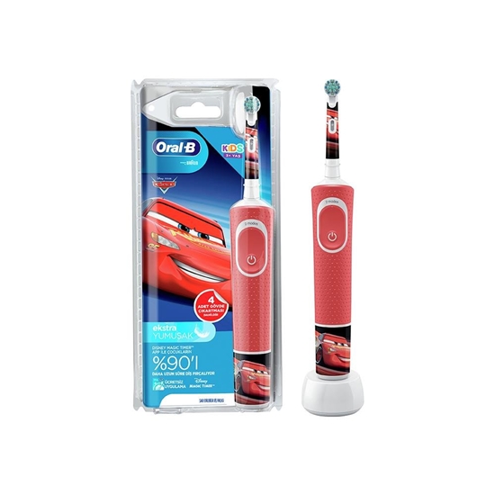 Oral B,Oral B Şarjlı Diş Fırçası Vitality 100 Çocuk Cars,çocuk fırçaları,çocuk fırçası,çocuk diş macunları,çocuklar için diş fırçası,toptan satın al,toptan tr,toptan mağazacılık