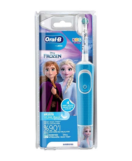 Oral B Şarjlı Diş Fırçası Vitality 100 Çocuk Frozen,çocuk fırçaları,çocuk fırçası,çocuk diş macunları,çocuklar için diş fırçası,toptan satın al,toptan tr,toptan mağazacılık