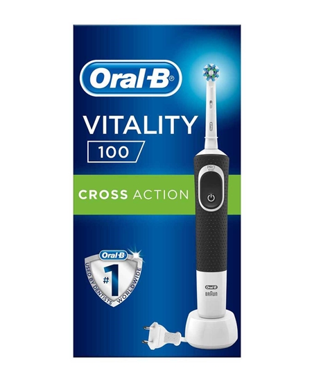 Picture of Oral-B Şarjlı Diş Fırçası D100 Black Cross Action