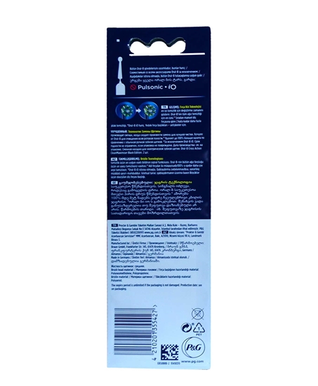 Picture of Oral-B Şarjlı Diş Fırçası Yedek Başlık 2'li Cross Action Black