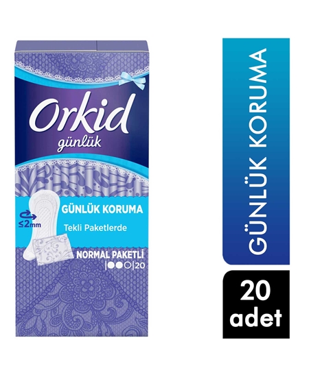 Picture of Orkid Günlük Ped Normal Tekli Paket 20 Ped