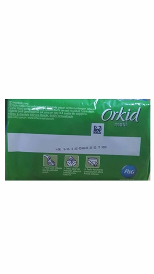 orkid, orkid ped, kadın pedi, hijyenik ped, orkid gece, gece pedi, orkid boy 3 gece pedi, orkid satın al, orkid fiyatları