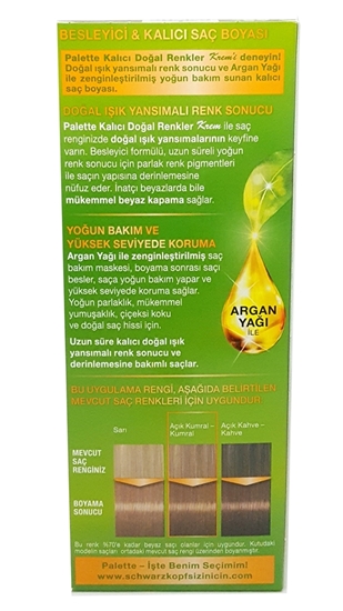 Picture of P-Palette Altın Çikolata 7-65 Tüp Krem Saç Boyası 50 ml