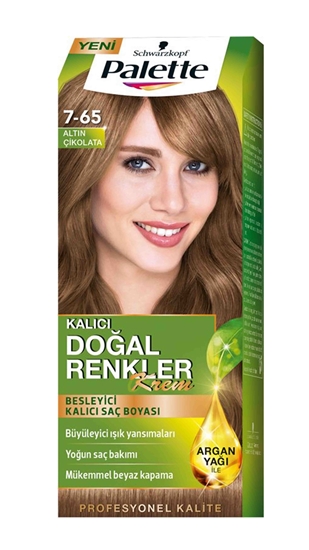 Picture of P-Palette Altın Çikolata 7-65 Tüp Krem Saç Boyası 50 ml