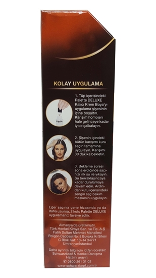 Picture of P-Palette Deluxe Ateş Kızılı 7-887 Tüp Krem Saç Boyası 50 ml