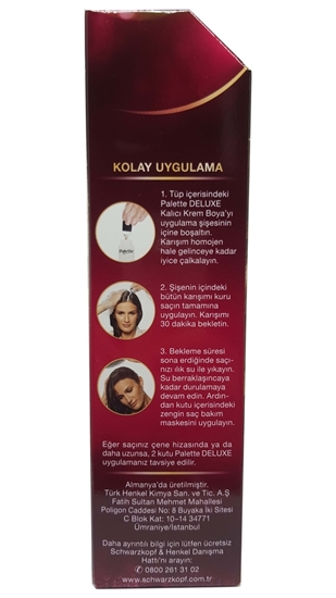 Picture of P-Palette Deluxe Bal Köpüğü 8-0 Tüp Krem Saç Boyası 50 ml