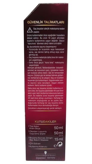 Picture of P-Palette Deluxe Çikolata Kahvesi 3-65 Tüp Krem Saç Boyası 50 ml