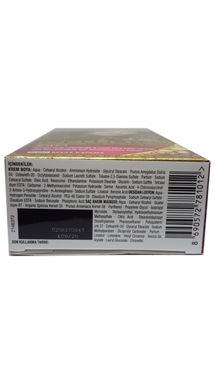 Picture of P-Palette Deluxe Işıltılı Çikolata 5-5 Tüp Krem Saç Boyası 50 ml