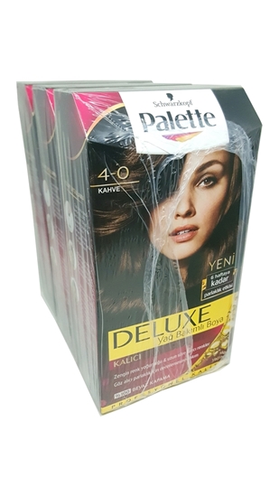 Picture of P-Palette Deluxe Kahve 4-0 Tüp Krem Saç Boyası 50 ml