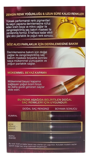 Picture of P-Palette Deluxe Patlıcan Moru 4-99 Tüp Krem Saç Boyası 50 ml