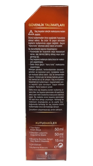 Picture of P-Palette Deluxe Küllü Sarılar 7-3 Tüp Krem Saç Boyası 50 ml