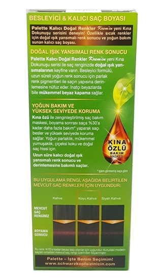 Picture of P-Palette Kızıl Çikolata 3-68 Tüp Krem Saç Boyası 50 ml