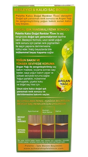 Picture of P-Palette Nar Kızılı 6-88 Tüp Krem Saç Boyası 50 ml