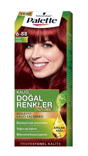 Picture of P-Palette Nar Kızılı 6-88 Tüp Krem Saç Boyası 50 ml