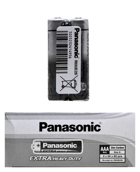 Picture of Panasonic Pil AAA 2x30'lu Paket Extra Heavy Duty R03UE/2S -DK