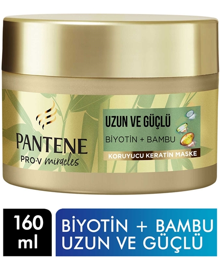 Picture of Pantene Miracles Bamboo & Biotin Mask 160 ml*6