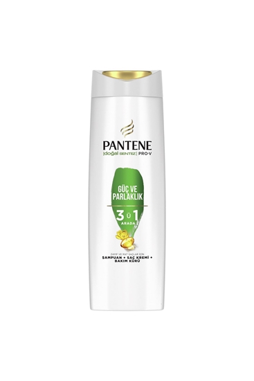 Picture of Pantene Shampoo 400 ml Strong & Bright 3in1 