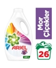 Picture of  Ariel Liquid Laundry Detergent 1.69 Lt Bright Colors Purple Flowers