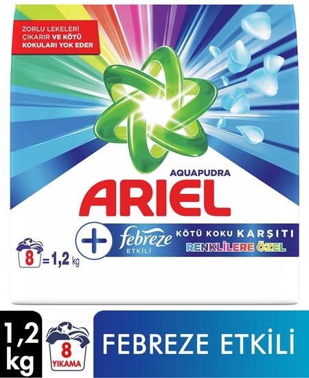 Picture of P-Ariel Parlak RenklerToz Deterjan Febreze Etkisi 1,2 Kg