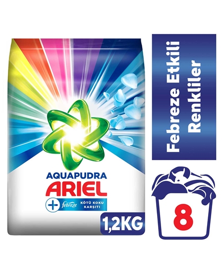 Picture of P-Ariel Parlak RenklerToz Deterjan Febreze Etkisi 1,2 Kg