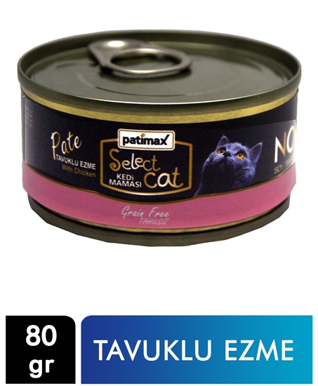 Picture of Patimax Kedi Maması 80 gr Tavuklu Ezme