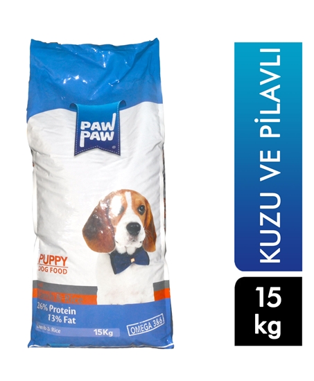 Picture of PawPaw Yavru Köpek Maması 15 kg Kuzulu ve Pirinçli