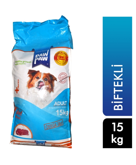 Picture of PawPaw Yetişkin Köpek Maması 15 kg Biftekli