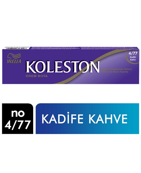 Picture of KOLESTON TÜP B 4/77 KADİFE KAHVE YENİ