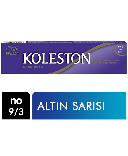 Picture of KOLESTON TÜP B 9/3 ALTIN SARISI YENİ