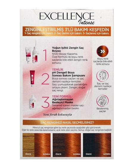 Picture of Loreal Excellence Set Saç Boyası Tarçın Bakırı No:7.43