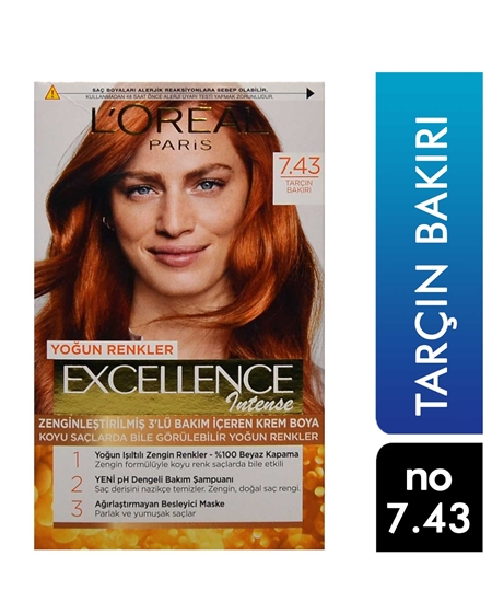 Picture of Loreal Excellence Set Saç Boyası Tarçın Bakırı No:7.43