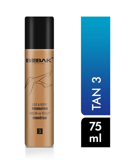 Picture of Bebak Bacak ve Vücut Fondöteni 75 ml Tan 3