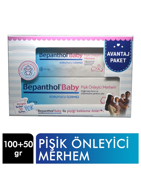 Picture of Bepanthol Bebek Pişik Önleyici Merhem 100+50 gr Hediye