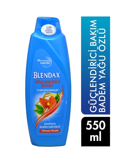 Picture of  Blendax Shampoo 550 ml With Almond Oil